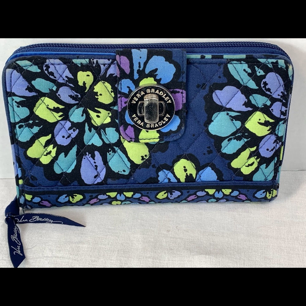 Vera Bradley Turnlock Wallet Clutch